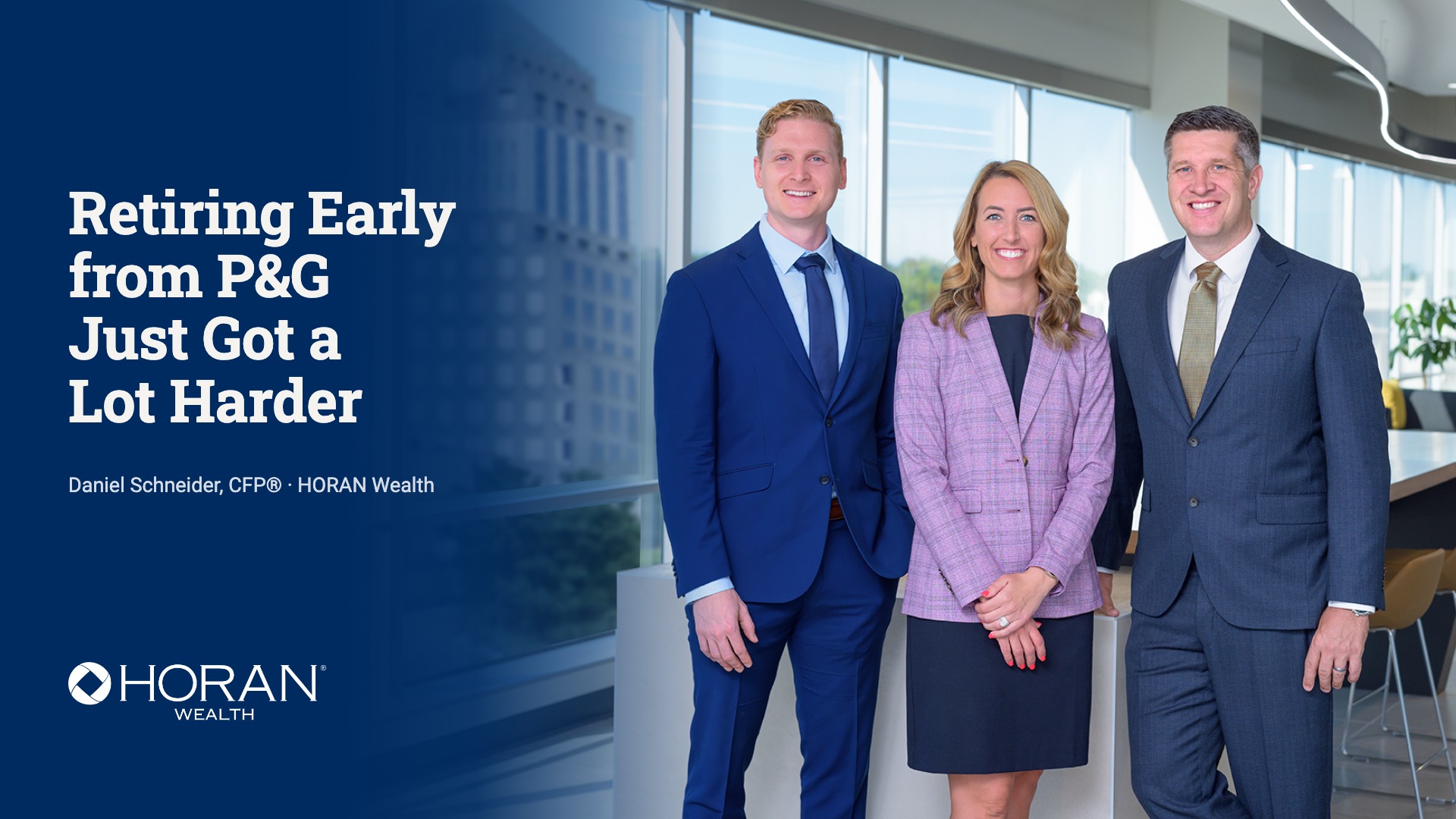 P&G early retirement planning illustration.