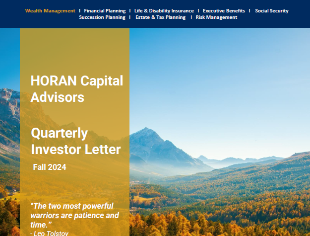 Fall 2024 Cover Investor Letter